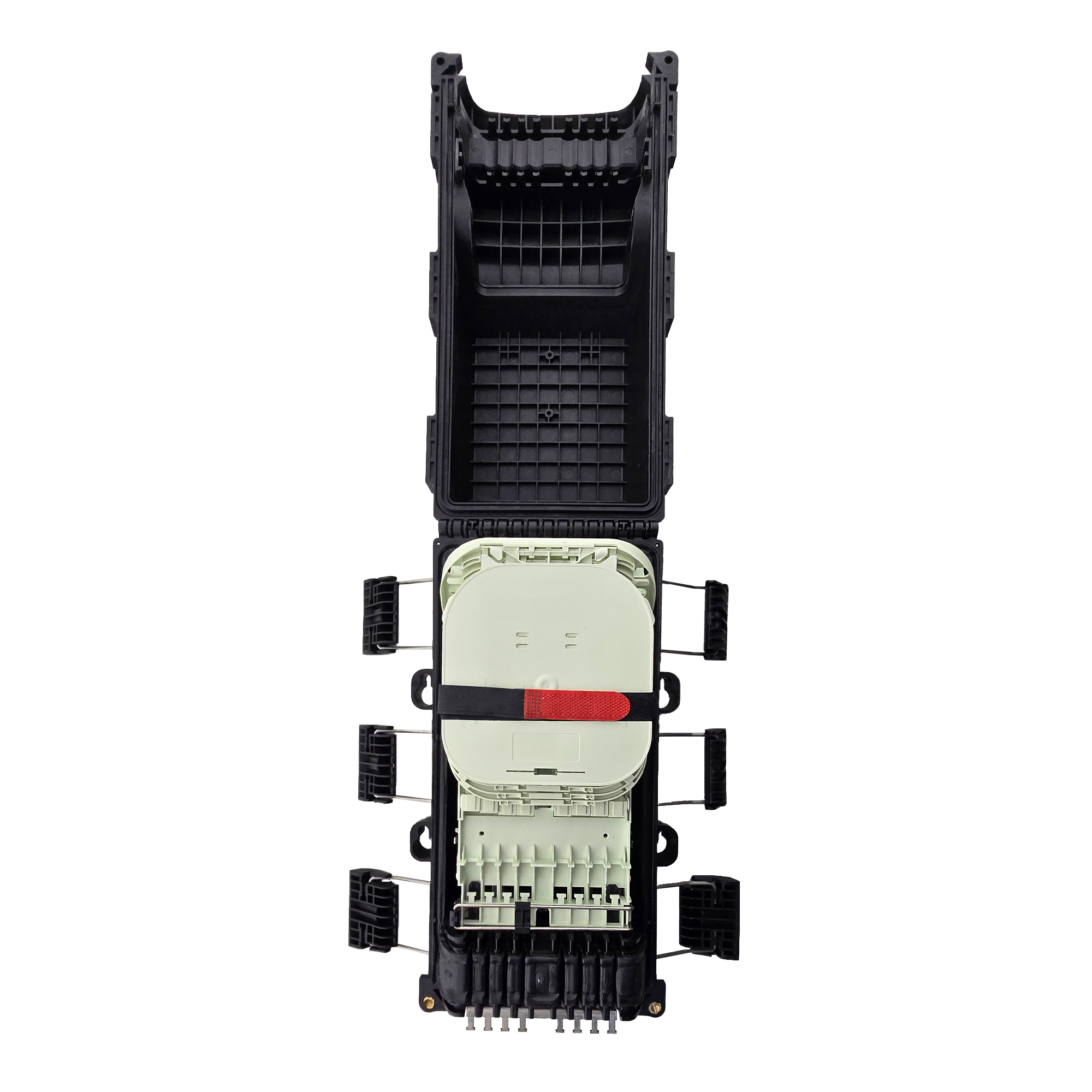 CYG-FSE60-8-NS Inside Cyclone Fiber Splice Enclosure