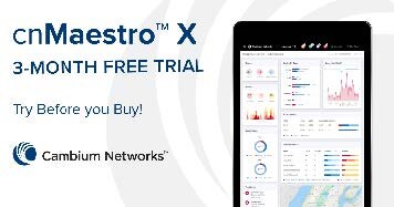 cnMaestro X 3-Month Trial