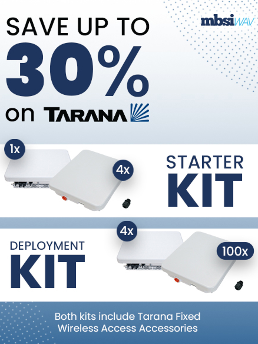 Tarana Wireless Promotion Starter Kit