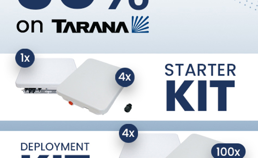 Tarana Wireless Promotion Starter Kit