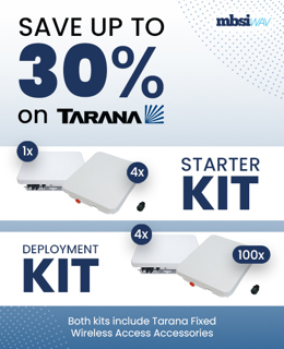Tarana Wireless Promotion Starter Kit