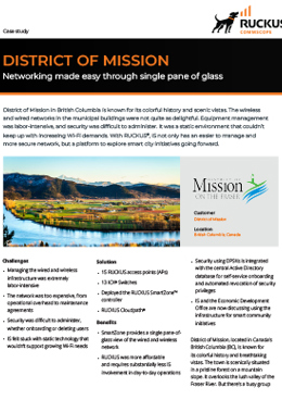 RUCKUS District Of Mission Case Study