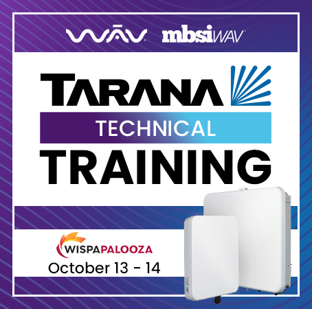 WISPApalooza Tarana Training