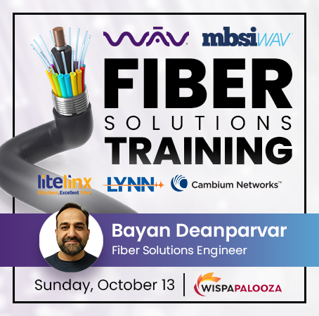 WISPApalooza Fiber Solutions Training